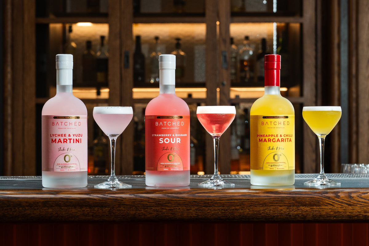 BATCHED Award-Winning Cocktails, Now in 0%