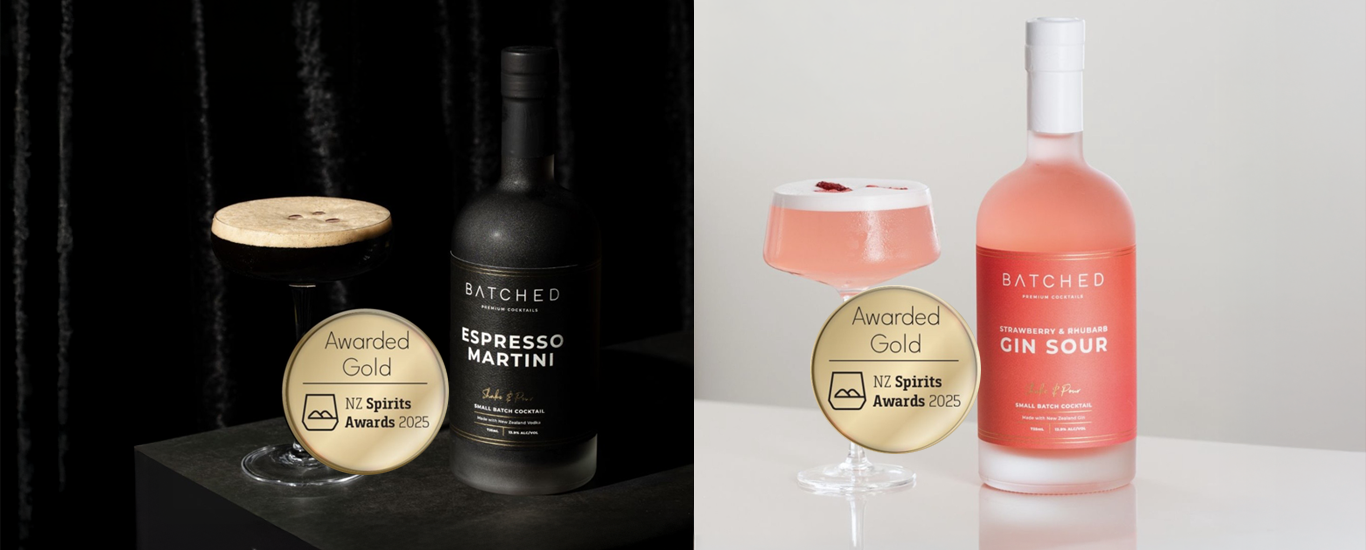 Gold Standard: BATCHED Shines at the 2025 New Zealand Spirits Awards