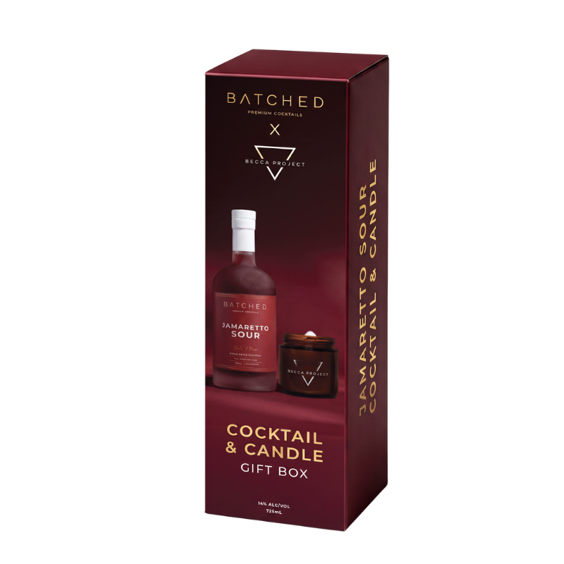 BATCHED Jamaretto Sour Cocktail & Candle Giftbox (Wholesale)
