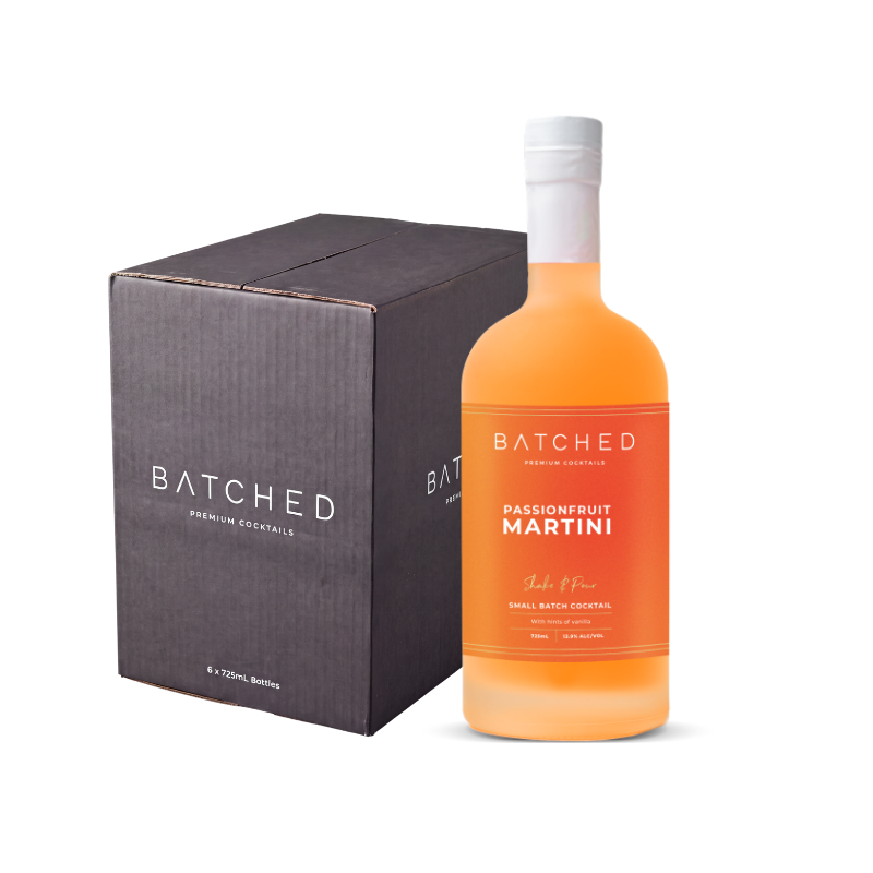 BATCHED Passionfruit Martini 725ml (Case 6 x Bottles)