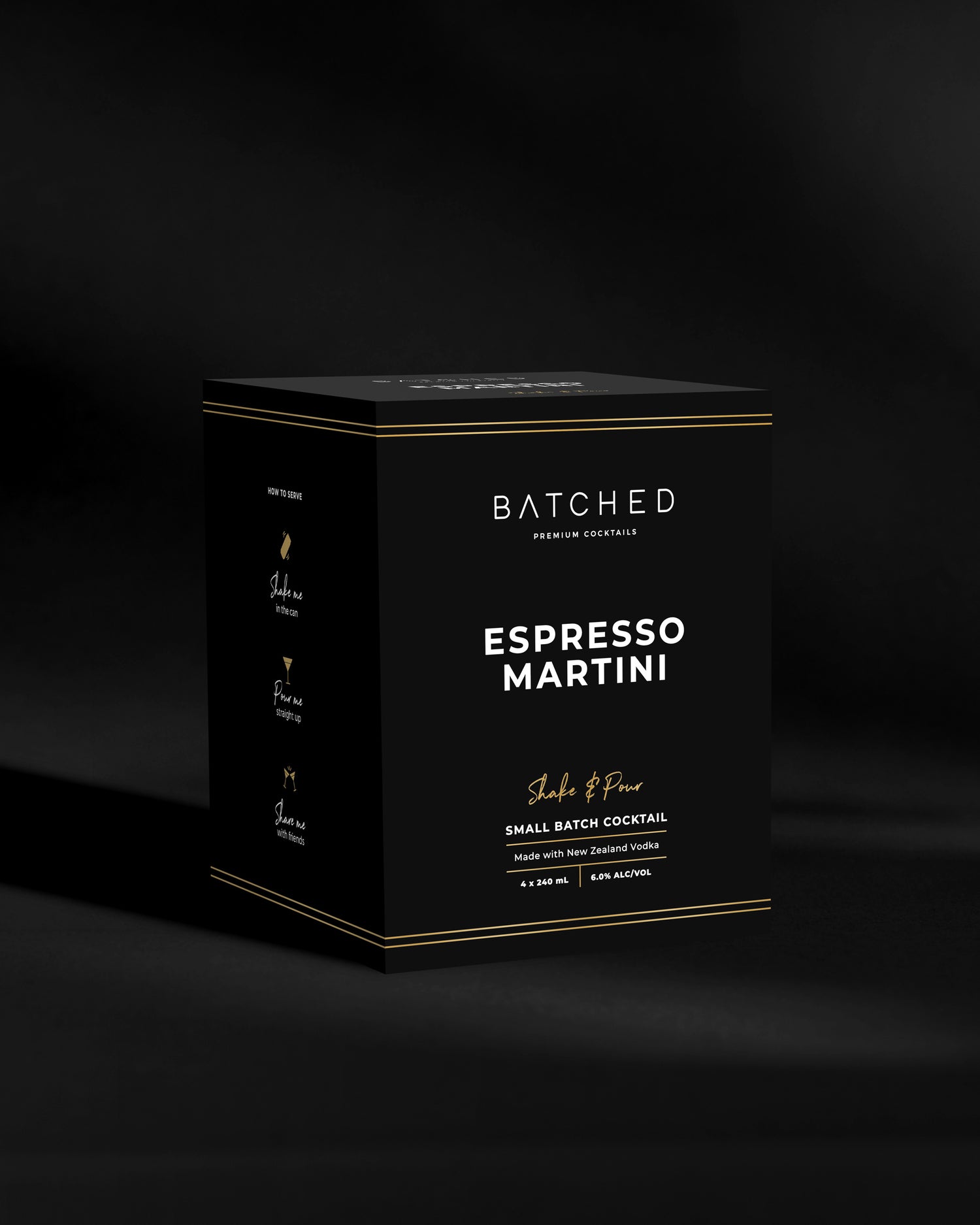 BATCHED Espresso Martini 4 Pack Cans