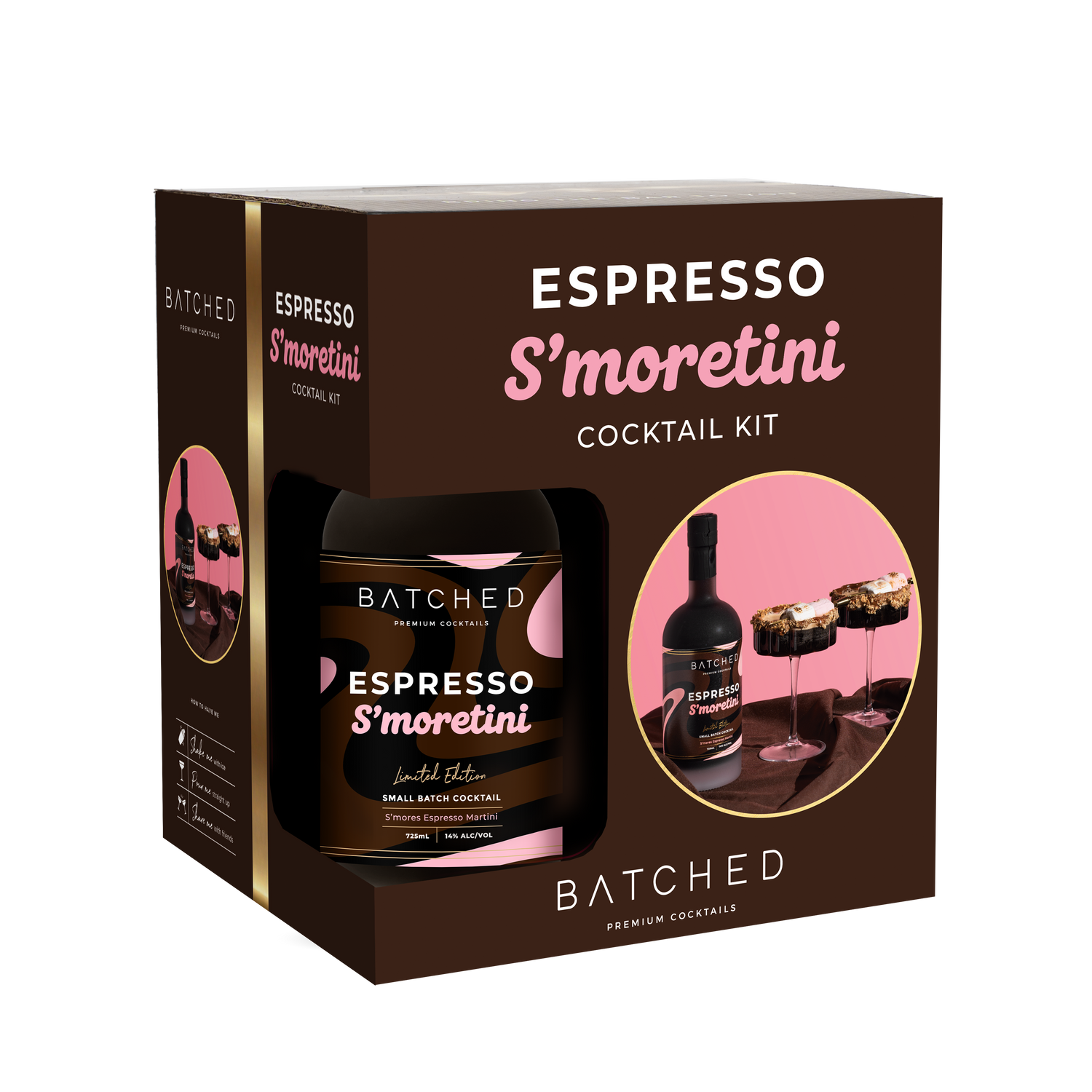BATCHED Espresso S'moretini Giftset (Wholesale)