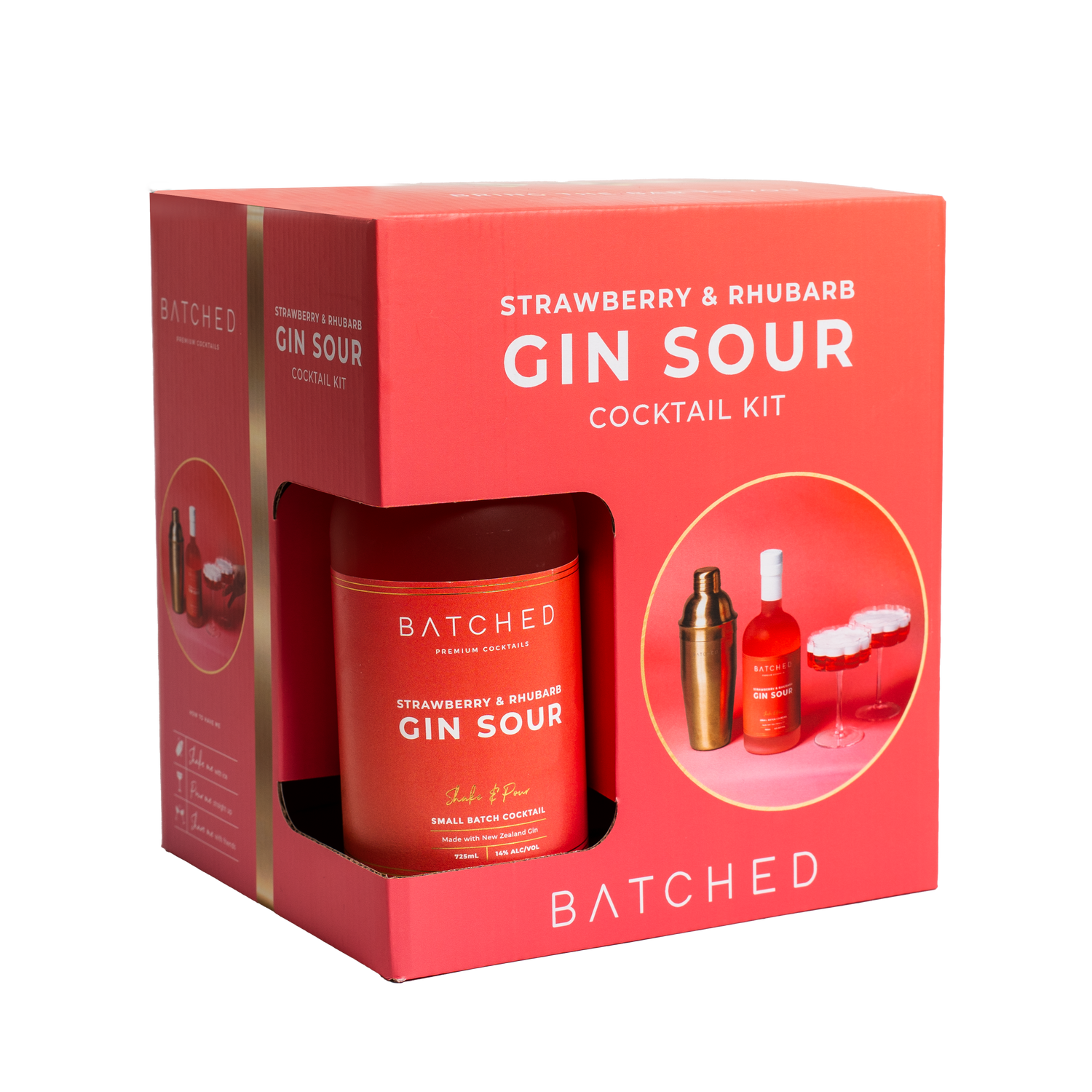 BATCHED Strawberry & Rhubarb Sour Giftset (Wholesale) (case x4 units)